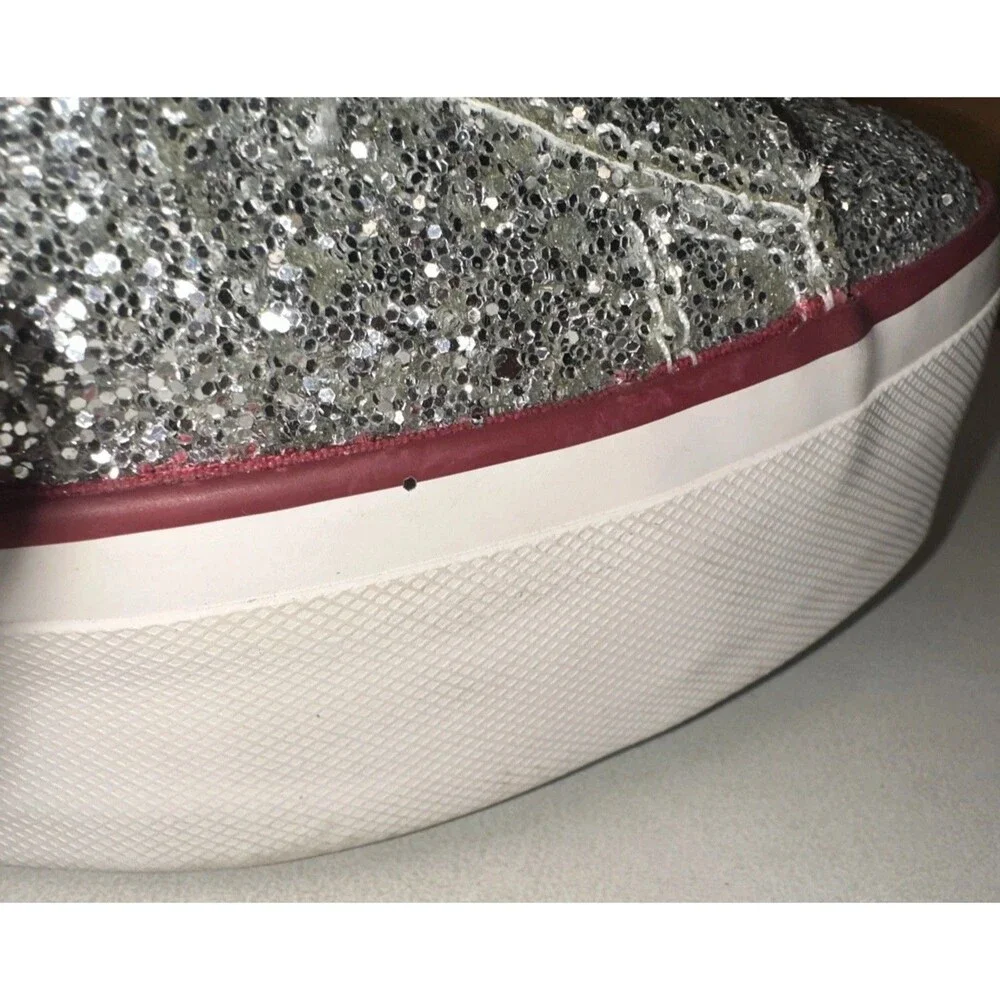 Chiara Ferragni Converse One Star Platform Ox Glitter Women’s 9.5 Silver shoes